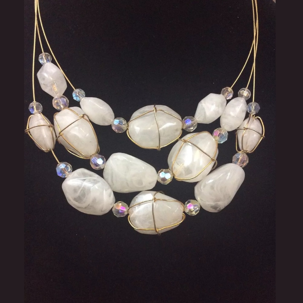 Joan Rivers Goldtone Multi Strand Cable Necklace - Picture 2 of 5